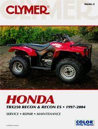 Clymer Manuals Manual TRX250 Recon 97-16, Clymer