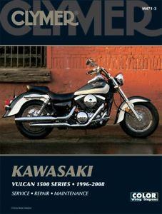 Clymer Manuals Manual Kawasaki Vulcan 1500, Clymer M471 Repair Maintenance