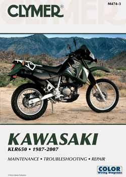 Clymer Manuals Manual KLR650 87-07 M474, Clymer