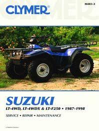 Clymer Manuals Manual Lt-f250 Lt-f4wd/x, Clymer