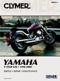 Clymer Manuals Manual V-star 650 (98-09), Clymer M495 Repair Maintenance