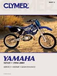 Clymer Manuals Manual 94-01 YZ125 Clymer