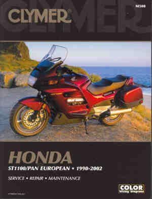 Clymer Manuals Manual Honda St1100/pan Europe, Clymer M508 Repair Maintenance