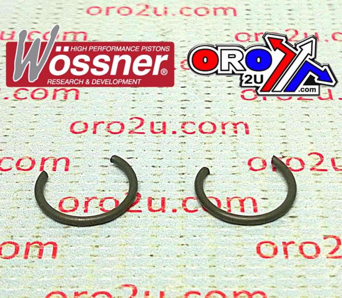 Wossner CW10 Circlip Pair 10mm Set