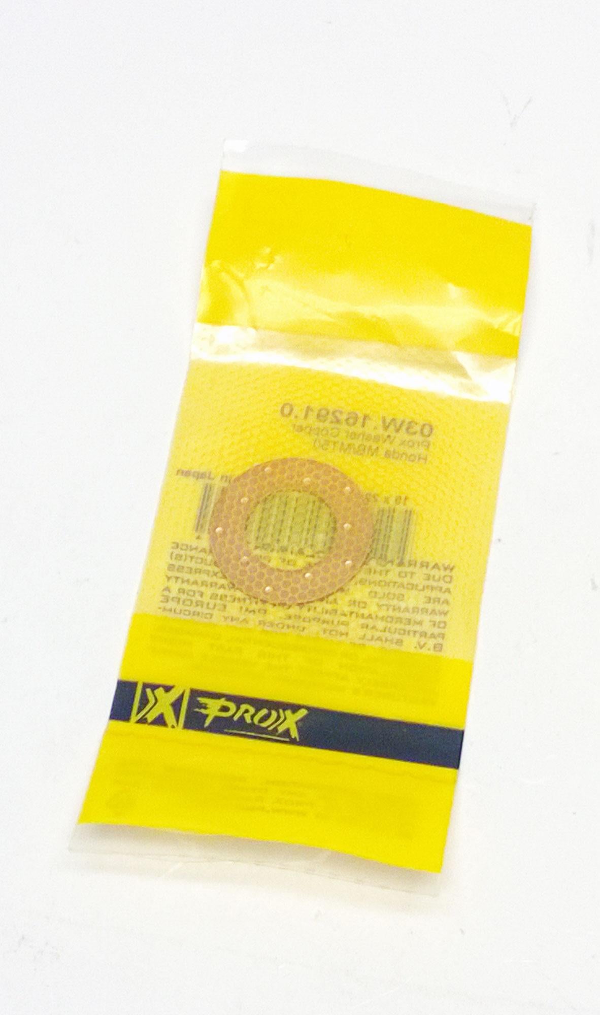 Pro-X Racing Thrust Washer 16x29x1.0 Each, Prox 03w.16291.0 Copper