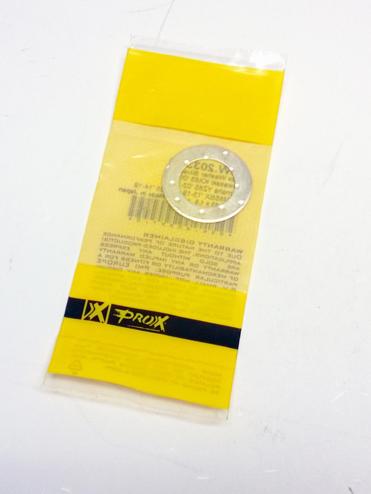 Pro-X Racing Thrust Washer 20x33x1.0 Each, Prox 03w.20331.0 Silver