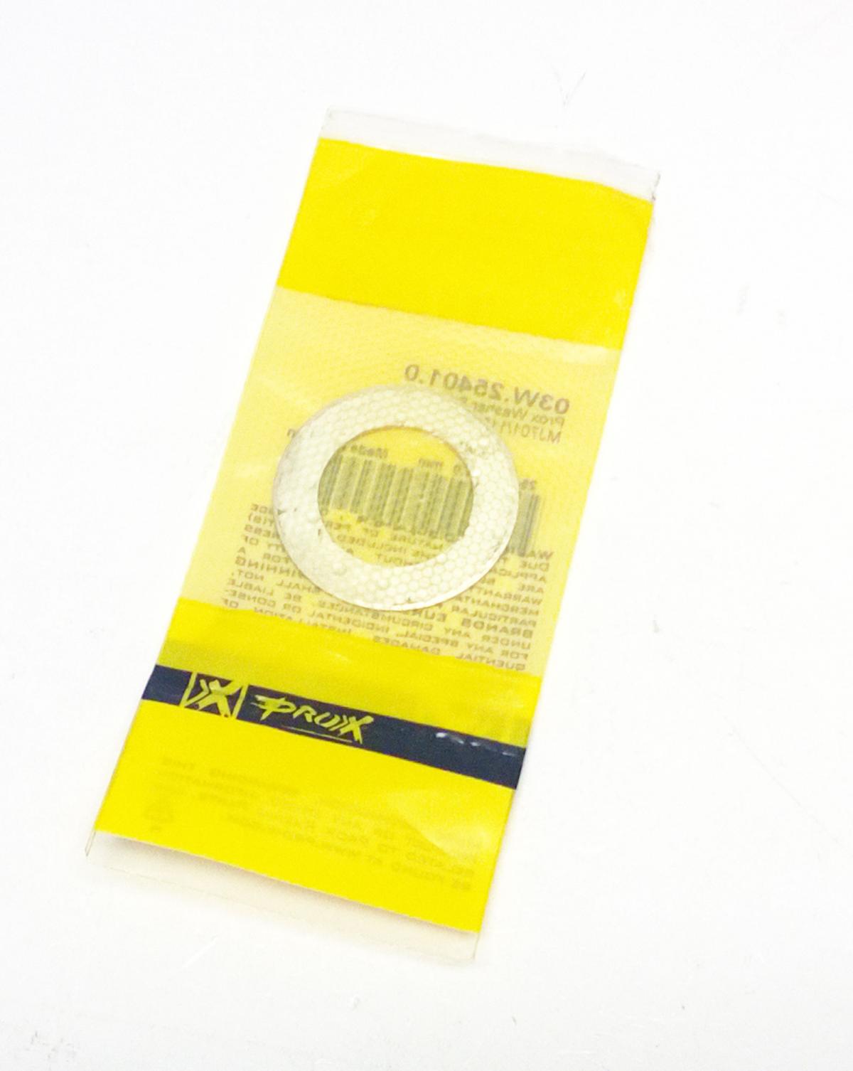 Pro-X Racing Thrust Washer 25x40x1.0 Each, Prox 03w.25401.0 Silver