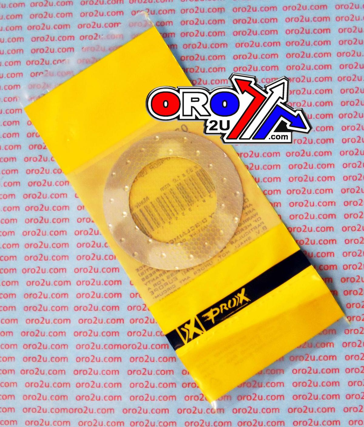 Pro-X Racing Thrust Washer 33x53x1.0 Each, Prox 03w.33531.0 Silver