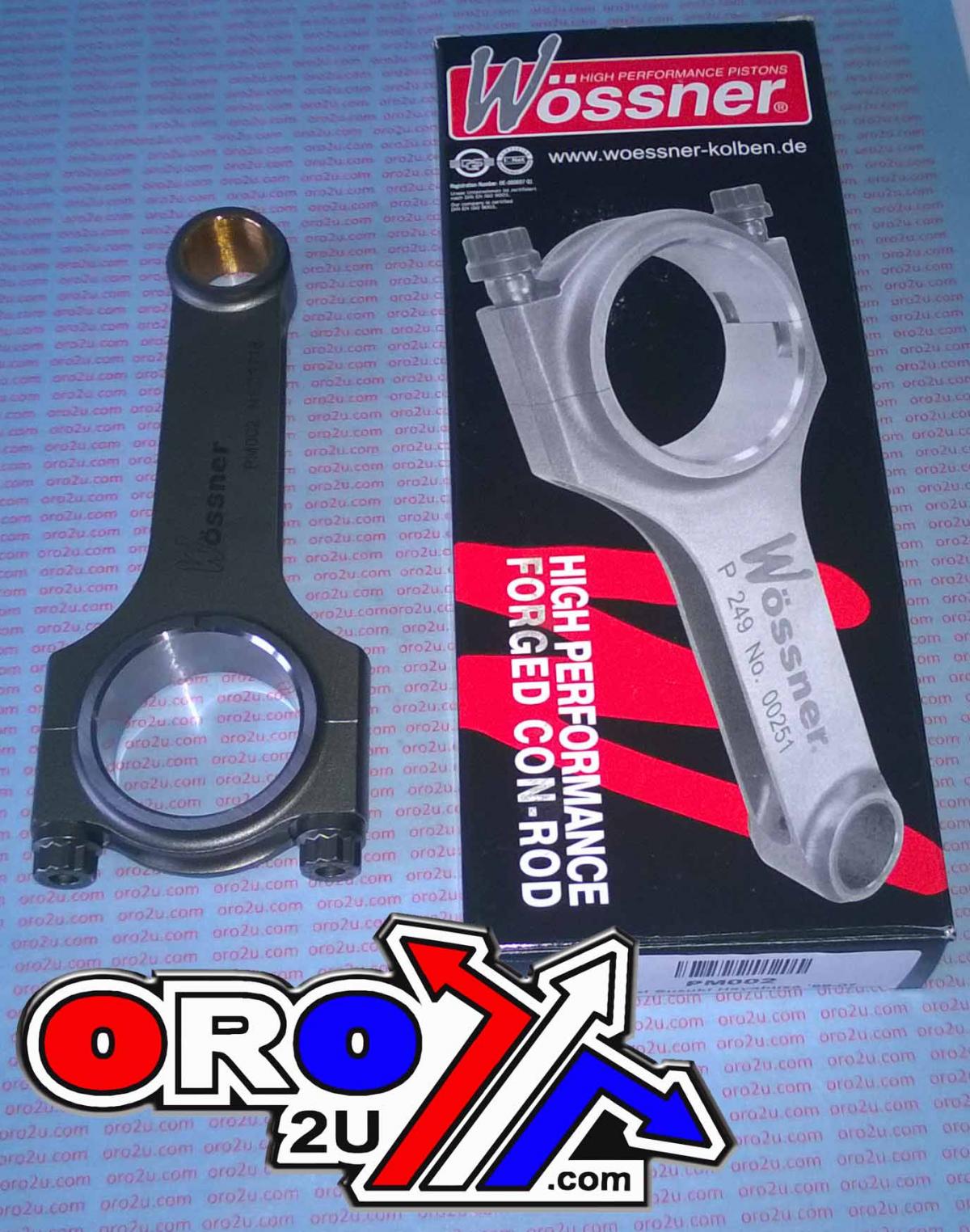 Wossner Connecting Rod Set 4 1300 Hayabusa, Wossner KCRM002H Suzuki Road
