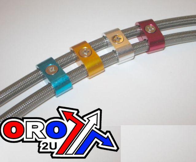 Dirt Racing Hose Separator Silver