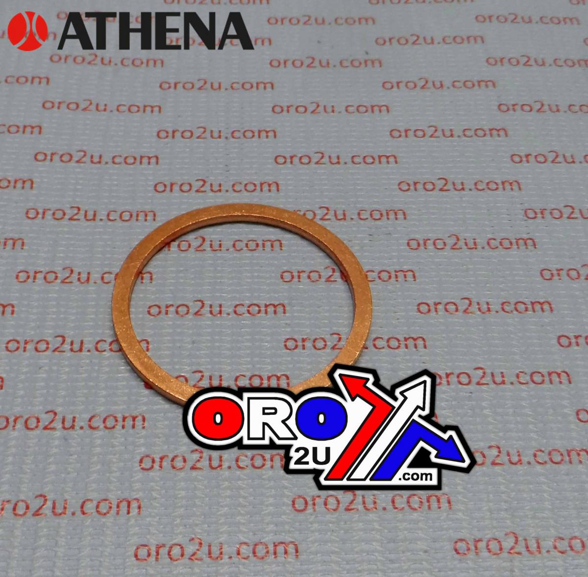 Athena Exhaust Gasket 36x42x2 Kawasaki 08-18, Athena M700136042020 Copper