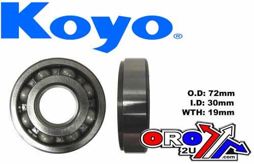 Koyo Bearings Bearing C3 30x72x19 Open Koyo, 83c072csh2-9tcs36 93306-30633
