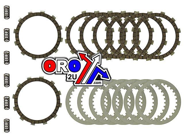 Dirt Racing Clutch Plate Kit Hd [DRC161] 03-05 RM250, Same As Ebc MX-03711h