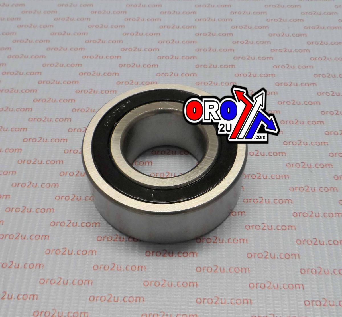 All Balls Racing Bearing 35x72x27 2rs Sealed, Allballs 5207-2rs