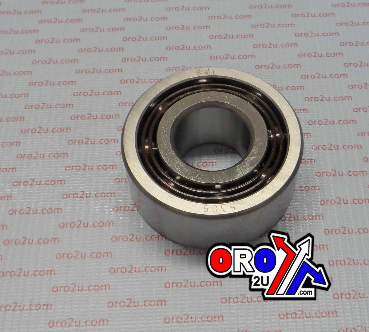 All Balls Racing Bearing 30x72x30.2 5306 Open, Allballs