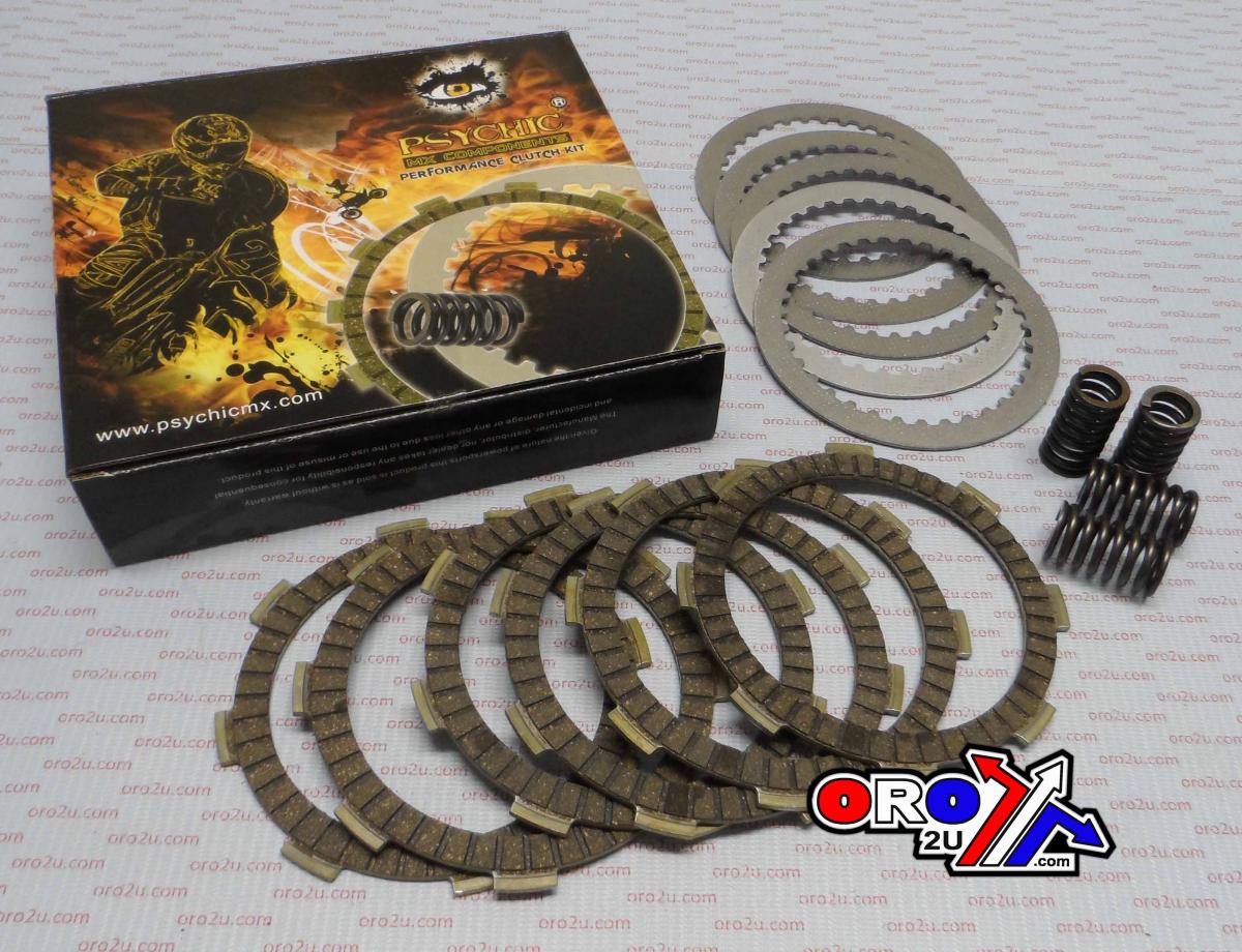 Psychic Clutch Plate Kit Hd [DRC045] KX80/85/100, Psychic MX-03528h, Dirt Race Clutch