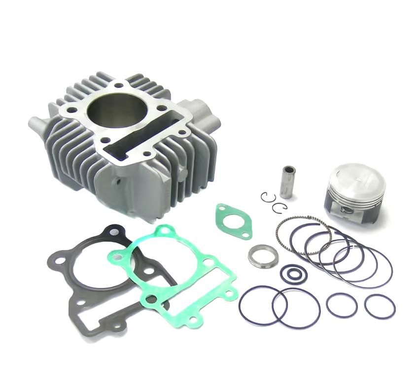 Athena Cylinder Full Kit 57mm KLX 110/DR-z 110 03-09, Athena P400250100005 130cc Big Bore, (piston Included)