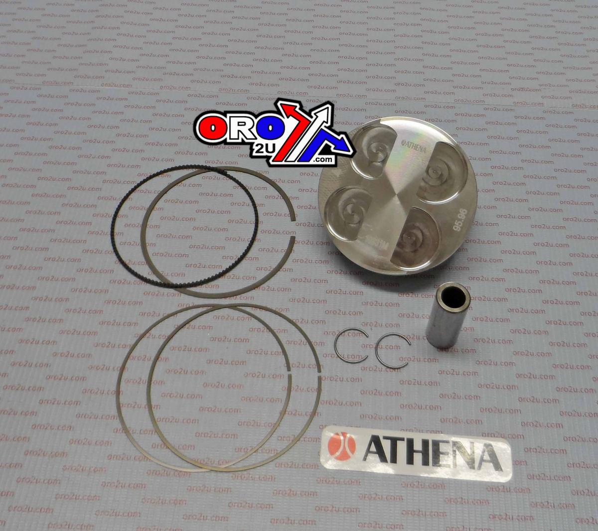 Athena Piston Kit 96mm Honda CRF 450 09-16, Athena S4f09600014b Std Bore