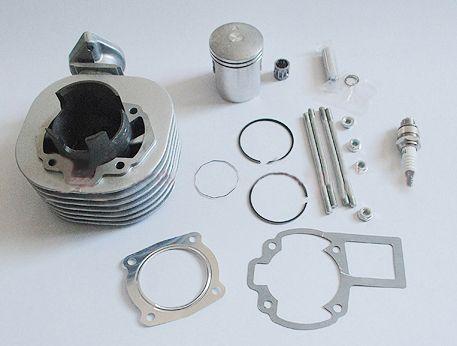 Dirt Racing Cylinder Kit 50.00mm Suzuki 1987 - 2006 Quadsport Lt 80 11210-40b01