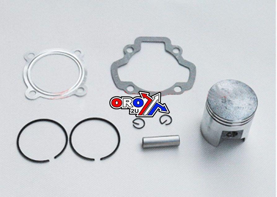 Dirt Racing Piston Kit and Gasket Set 44.00mm Yamaha PW50 Big Bore 60 [56-k203.PIS60 ]