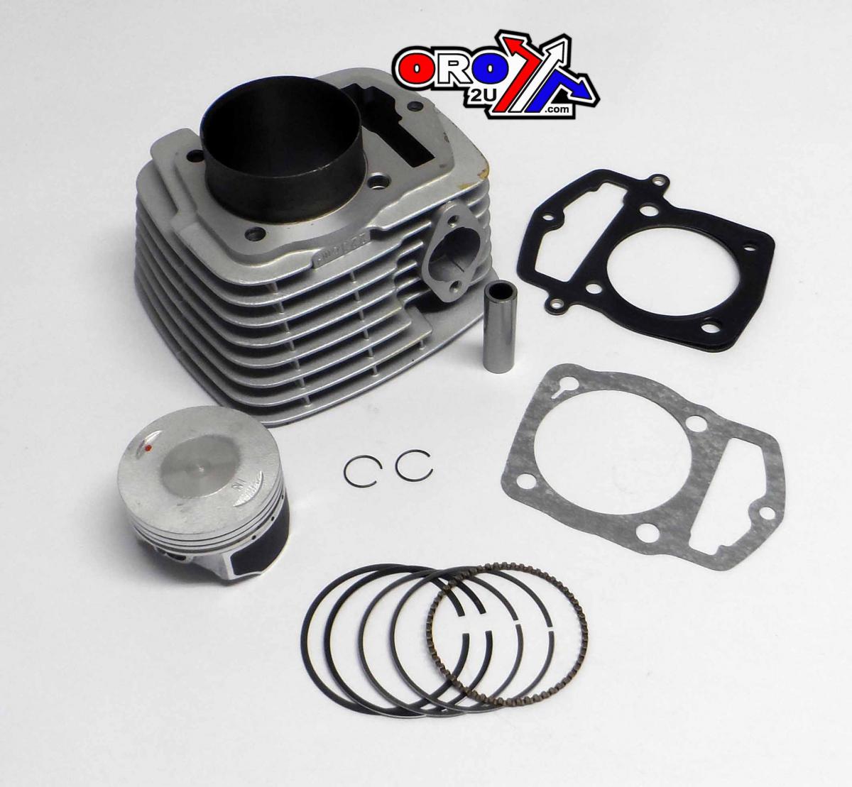 Dirt Racing Cylinder Kit Big Bore 65.5mm Honda 250cc ATC200X 1986-1987 Trx SX