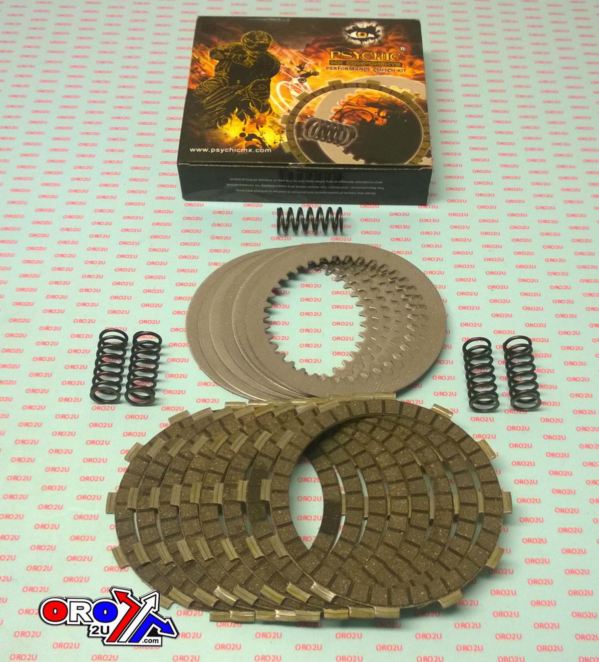 Dirt Racing Clutch Plate Kit Hd [DRC158], 06-15 KXF450 Kawasaki MX