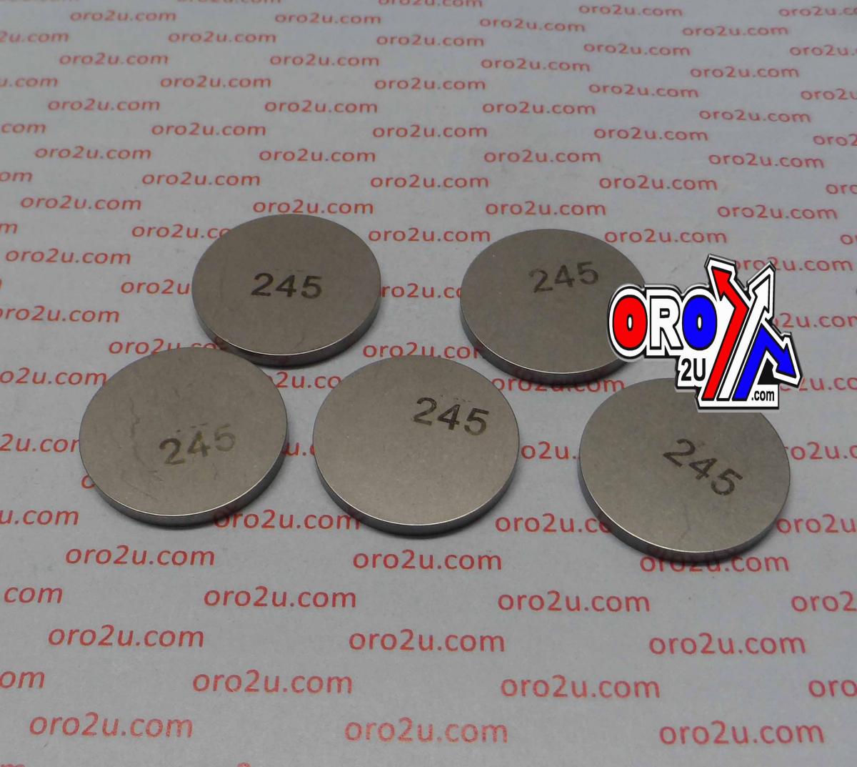 K&L Supply Valve Shim 2.45 25mm Pk/5 K&l 13-7527