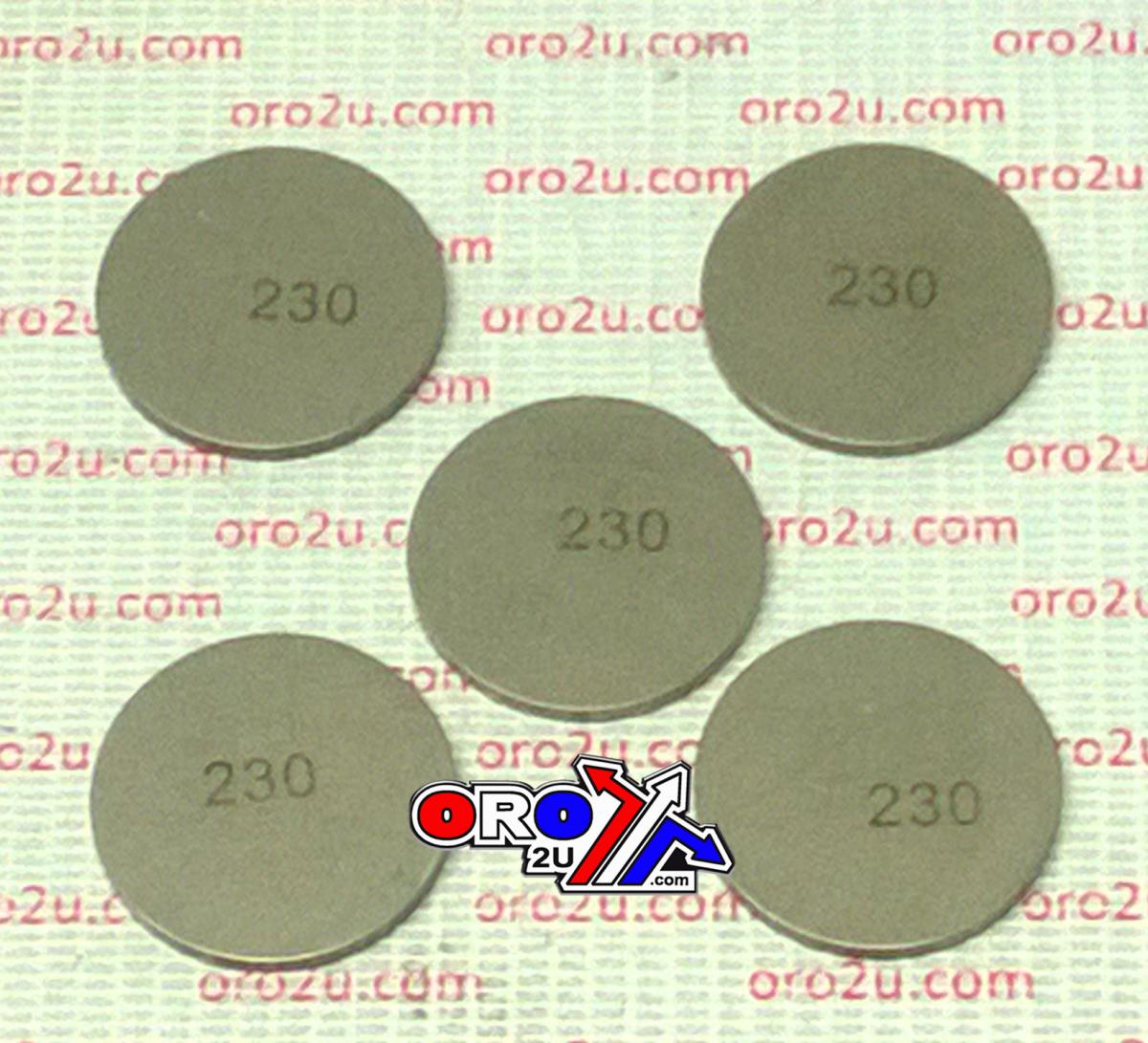 K&L Supply Valve Shim 2.30 29.5mm Pk/5 K&l 13-7663