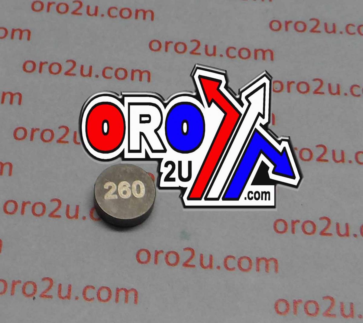 Dirt Racing Valve Shim 2.60mm 7.48mm Each