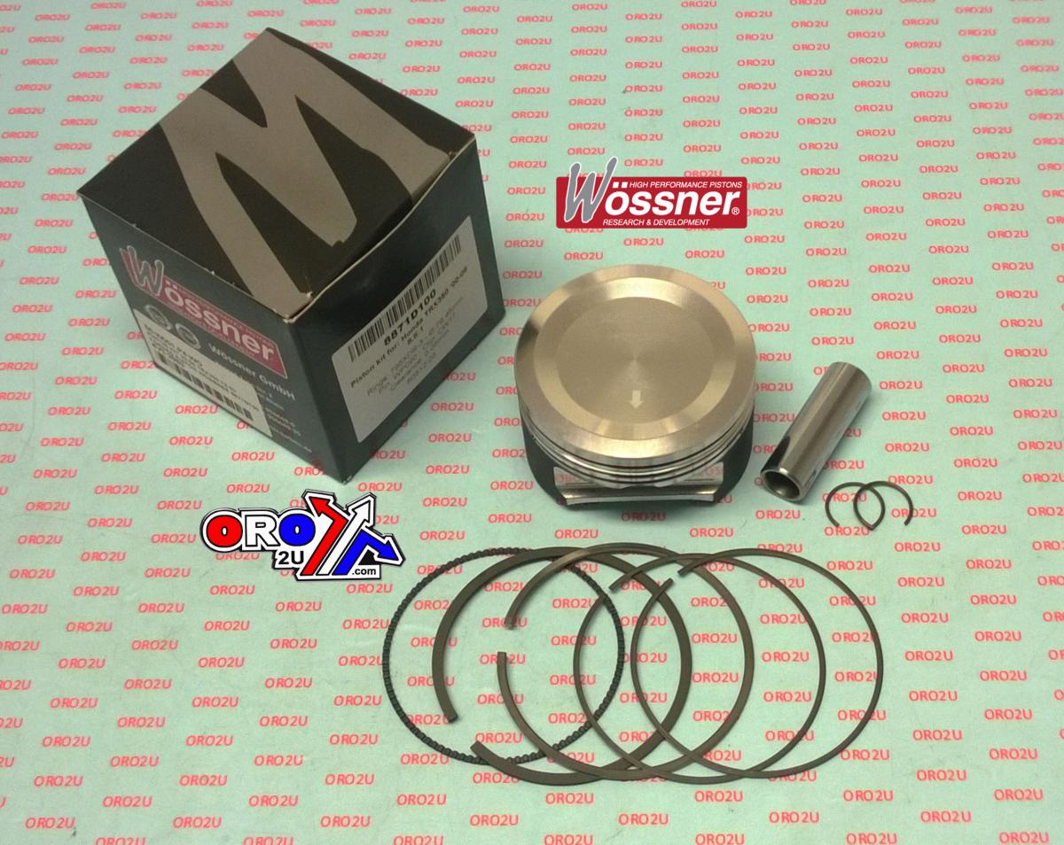 Wossner Piston Kit 99-06 TRX350 79.00, Forged Piston Wossner 8871d050, Honda ATV
