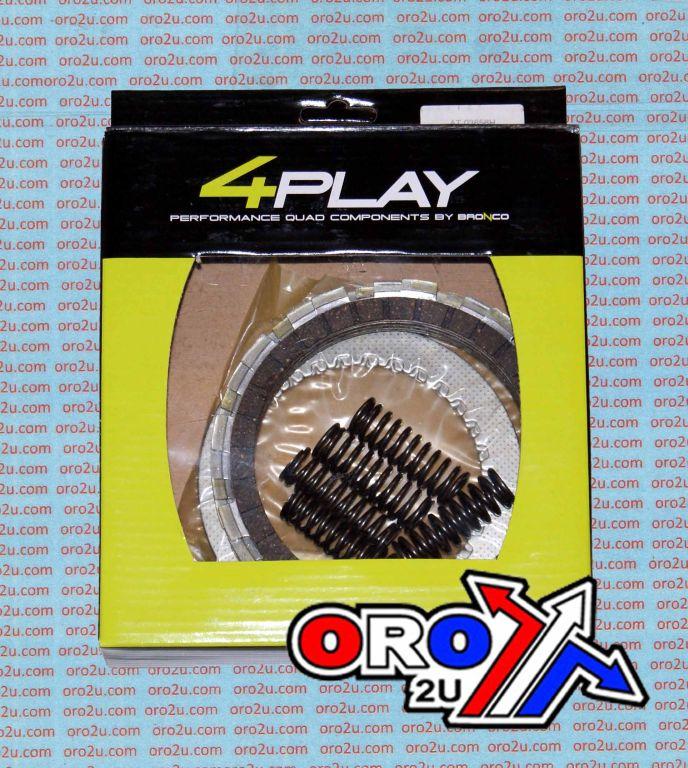 Bronco Clutch Plate Kit Hd [DRC200] YFM250 08-09, Bronco At-03656h Raptor