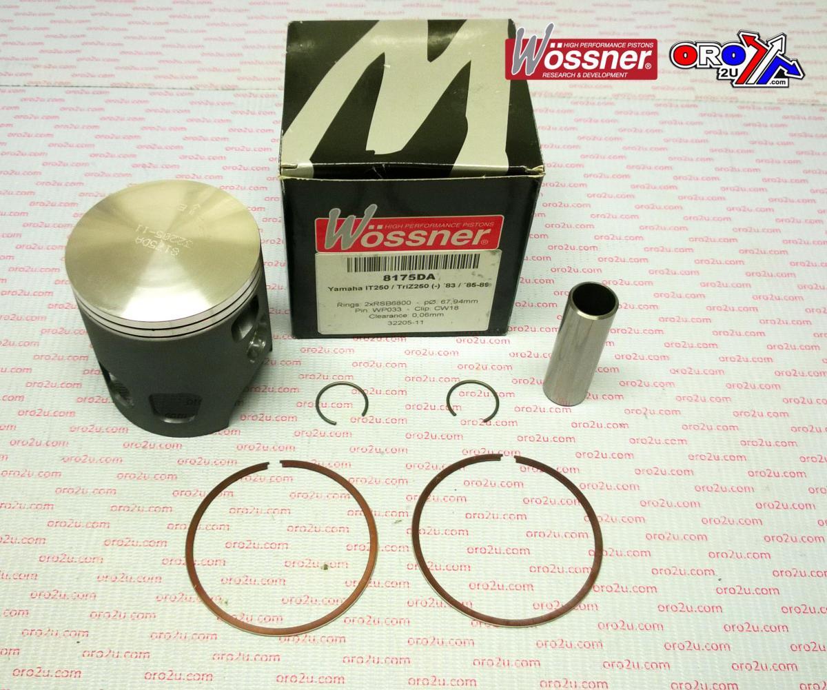 Wossner Piston Kit 1983 IT250 68.50, Forged Wossner 8175d050