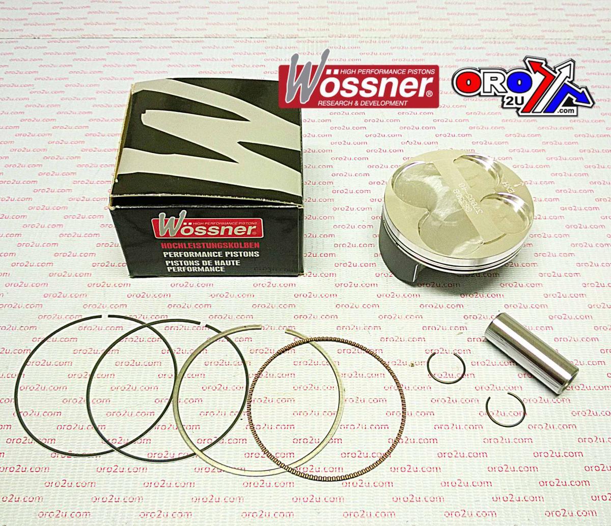 Wossner Piston Kit 06-09 KXF250 77.00, Forged Wossner 8635db