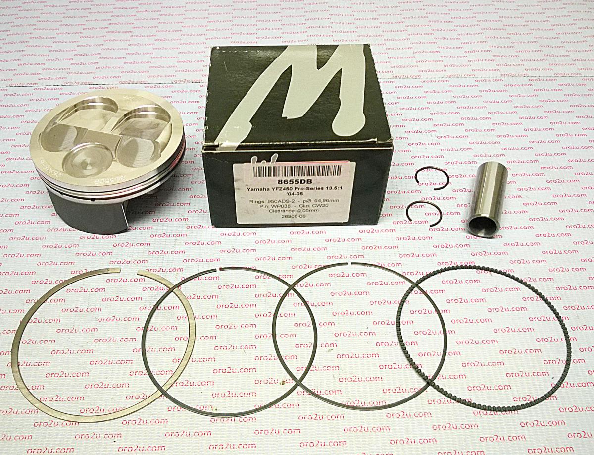 Dirt Racing N.l.a Offer Std Comp 56-w4835+00a.wo, Piston Kit 06-11 YFZ450 95 Hc, Forged Wossner 8657da