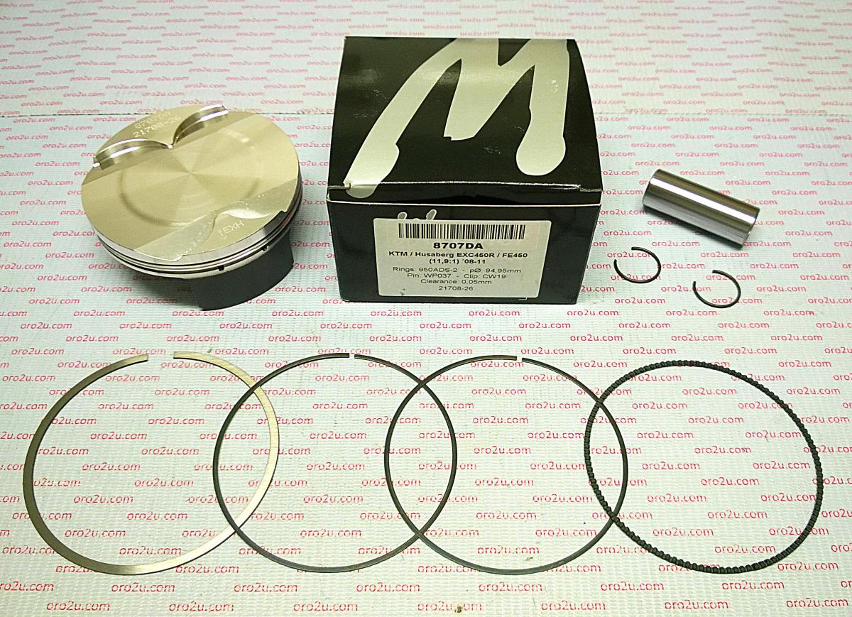 Wossner Piston Kit KTM EXC450 95.00 C, Wossner 8707dc Husaberg