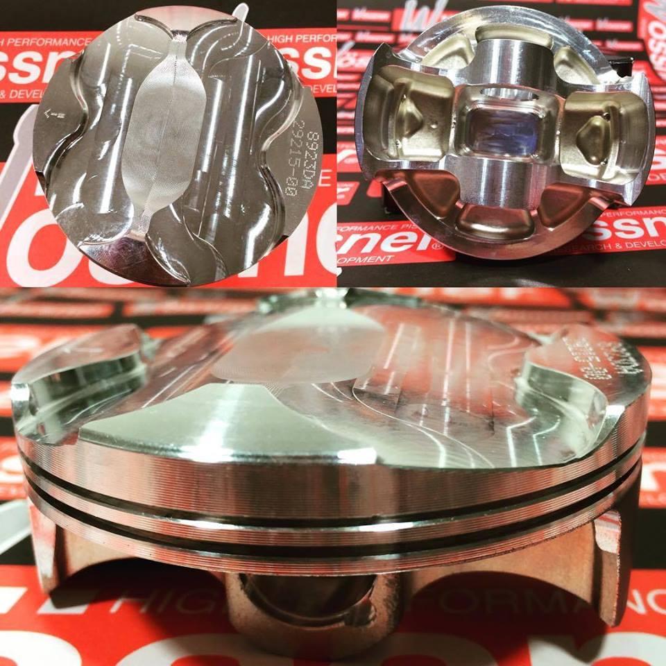 Wossner Piston Kit 16-22 SXF250 78mm C, Wossner 8923dc KTM