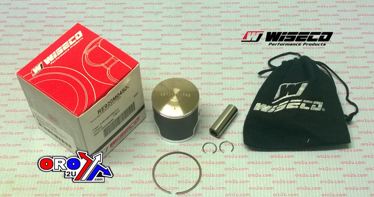 Wiseco Piston Kit 09-25 KTM65 SX 45.0, Wiseco Re920m04500 KTM, Racers Elite Armorfit