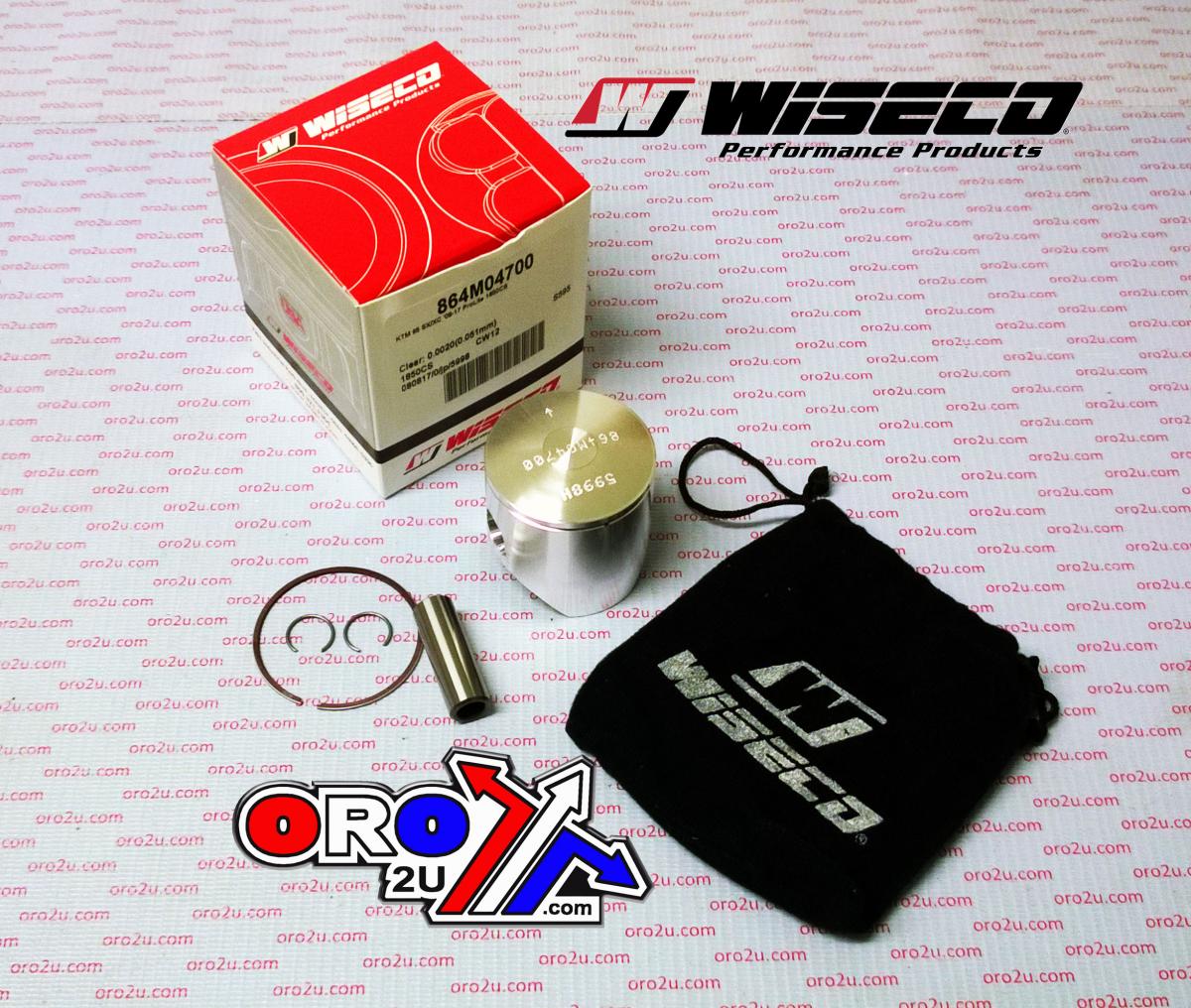 Wiseco Piston Kit 09-25 KTM65 SX 47.0, Wiseco 864m04700 KTM Pro-lite