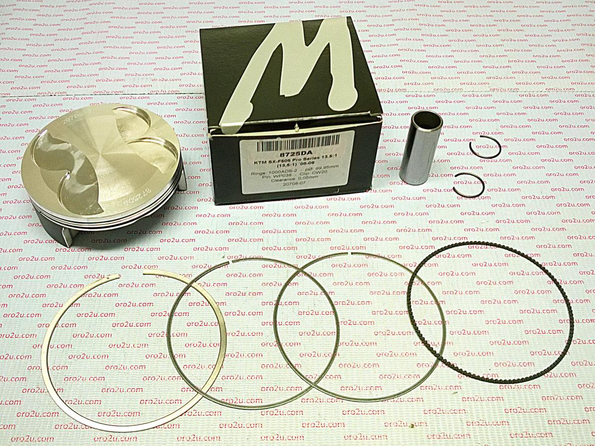 Wossner Piston Kit KTM505SX-f Hc 100, Wossner 8725db 08-09