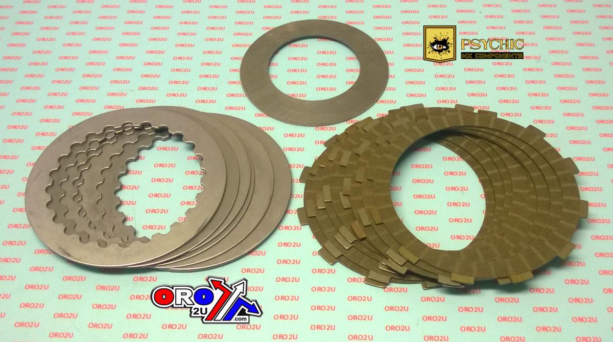 Psychic Clutch Plate Kit Hd [DRC273] EXC-f350 12-18, Psychic MX-03705h-1 Plates Hd, 77732010110