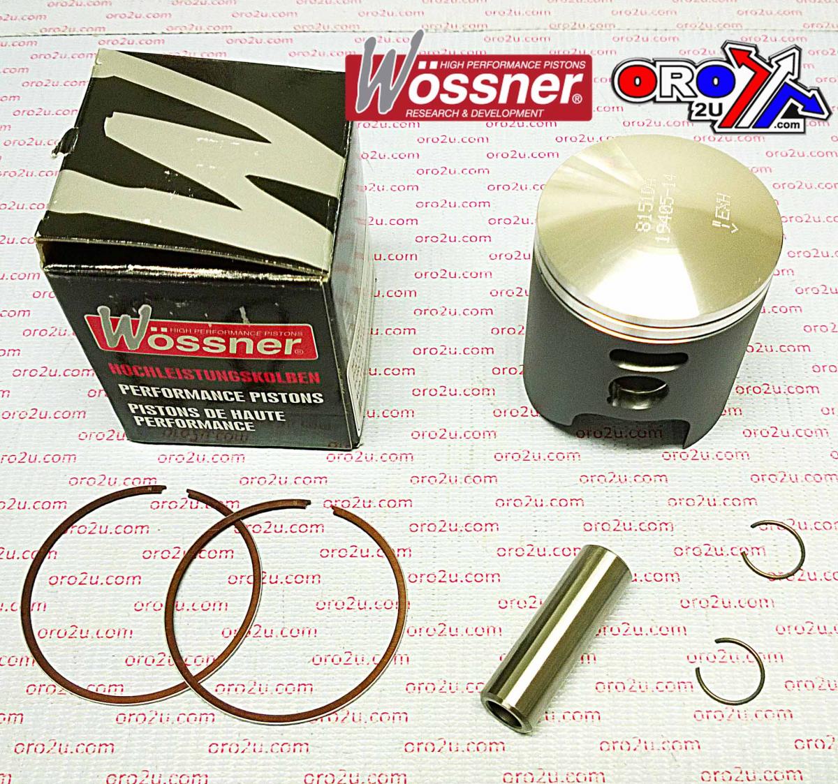 Wossner Piston Kit 73-78 CR125 58.00, Forged Wossner 8151d200