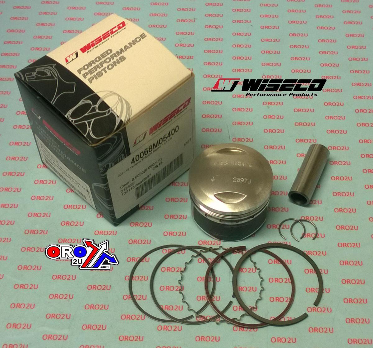 Wiseco Piston Kit YFM125 Raptor 54.00, Wiseco 40068m05400 11-12