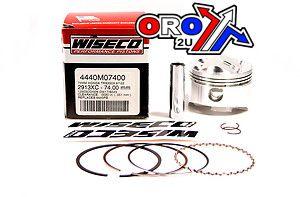 Wiseco Piston Kit 87-92 TRX250X 74.00, Wiseco 4440m07400 Honda ATV