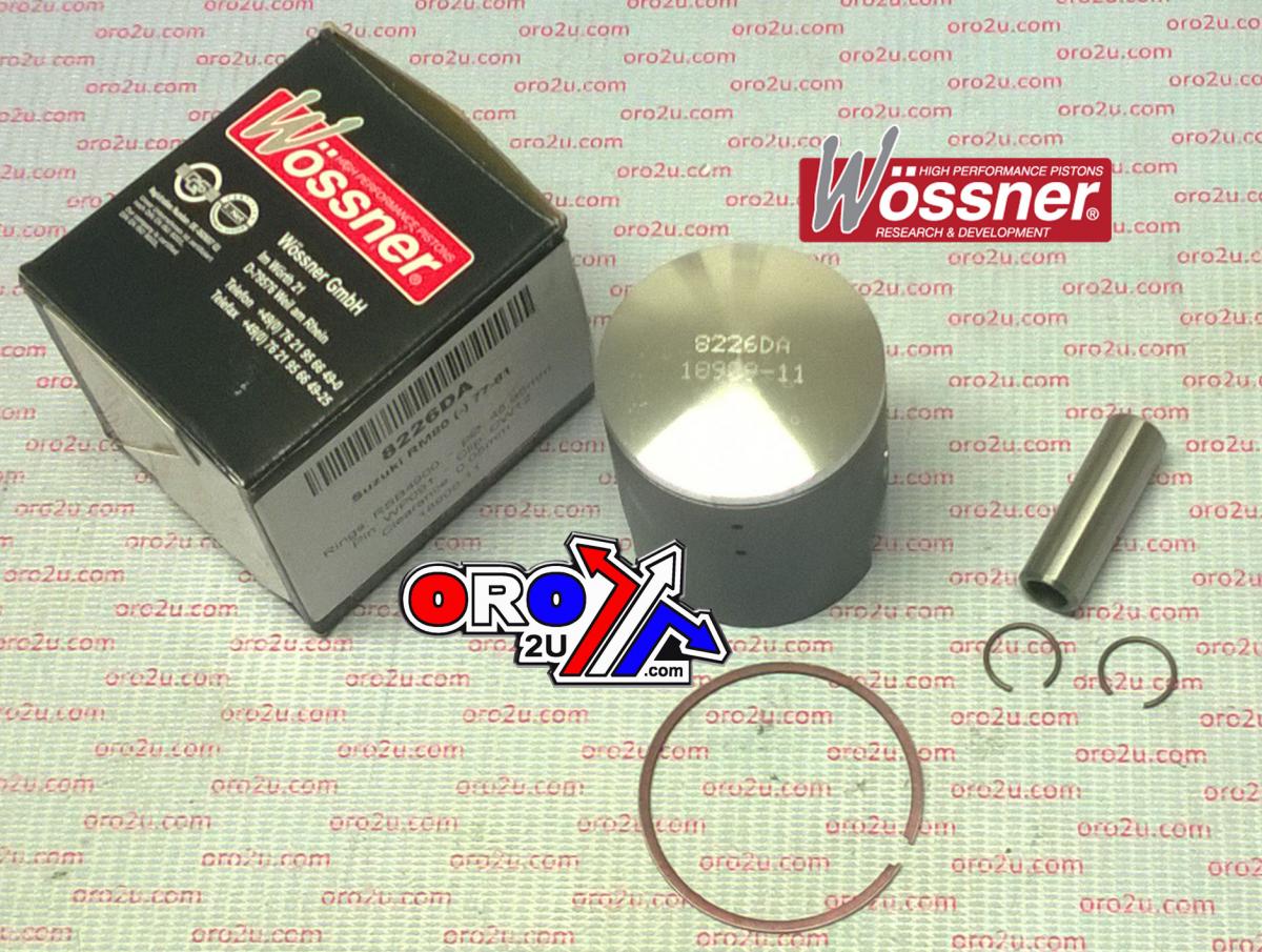 Wossner Piston Kit 77-81 RM80 49.00, Forged Wossner 8226da