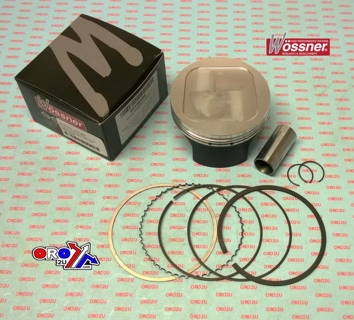 Wossner Piston Kit 85-00 XR600R 97.50, Forged Wossner 8574d050