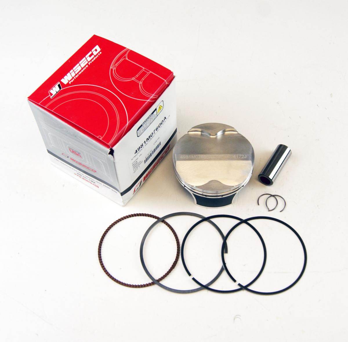 Wiseco Piston Kit 06-12 SX-F 250 KTM, Wiseco Armor Glide 4981m07600b