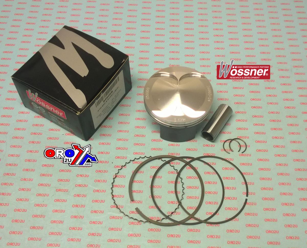 Wossner Piston Kit KTM 400 EXC 89.00, Forged Wossner 8580dc
