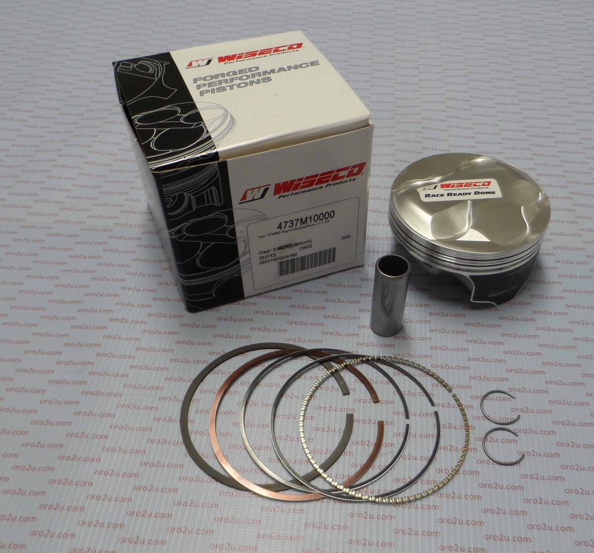 Wiseco Piston Kit 01-05 YFM660 100 Hc, Wiseco 4737m10000 Yamaha ATV