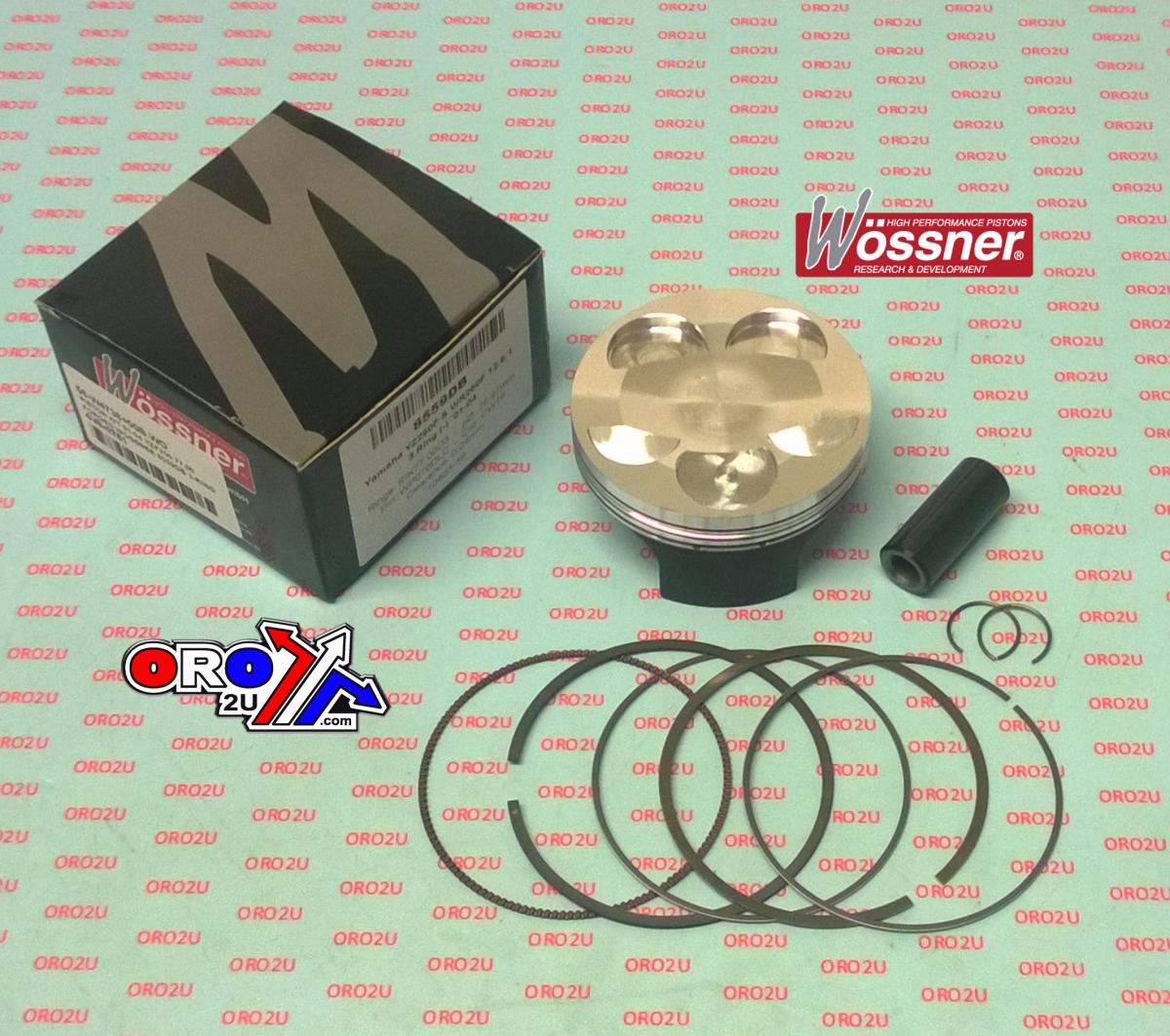 Wossner Piston Kit 01-04 YZF250 79.00, Forged Wosser 8559d200 3-ring