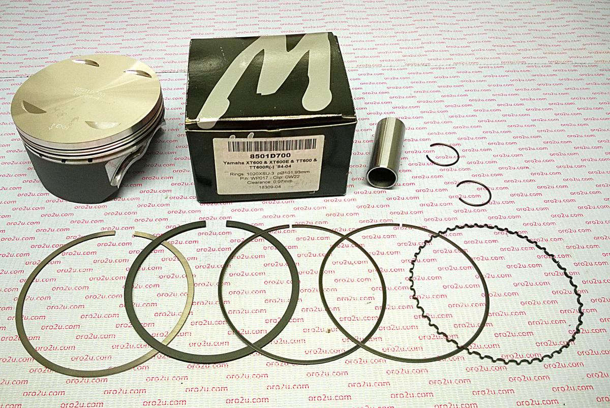 WOSSNER PISTON KIT 98-01 YFM600 95.01, FORGED WOSSNER 8501DB
